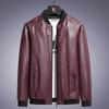 Deri Ceket Motosiklet Ceket Erkekler Biker PU Beyzbol Ceket Artı Boyutu 8XL Moda Nedensel