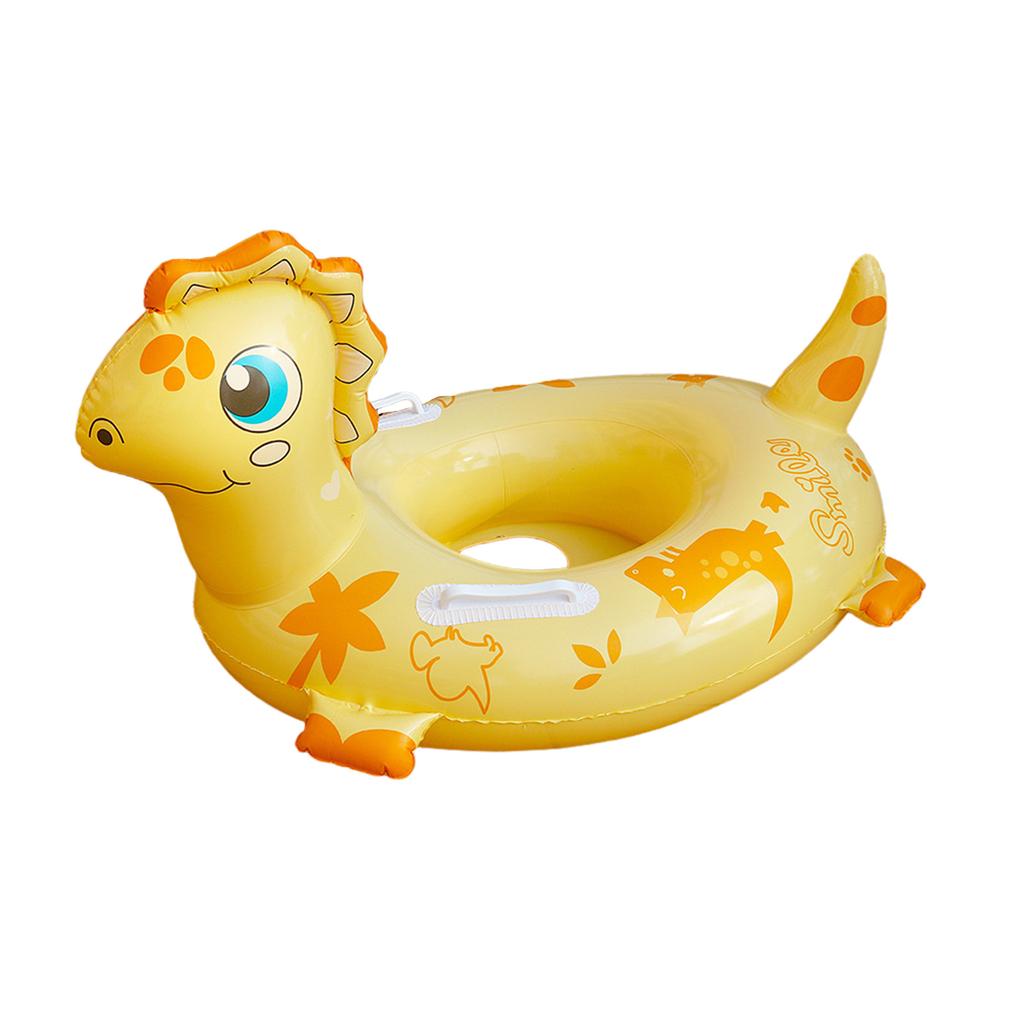 Duck Float Cute Swimming Ring Float Toy for Pool Party/Game Travel/Swim Foldable Help Swim Without Fear