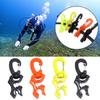 Diving Hose Holder Diving Hose Regulator Clip Double BCD Hose Clip Scubas Diving Hose Retainer Buckle for Snorkeling