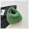 Plüschtasche Knödeltasche neue Premium-Damentasche flauschige Mode Knödeltasche Pelzhandtasche