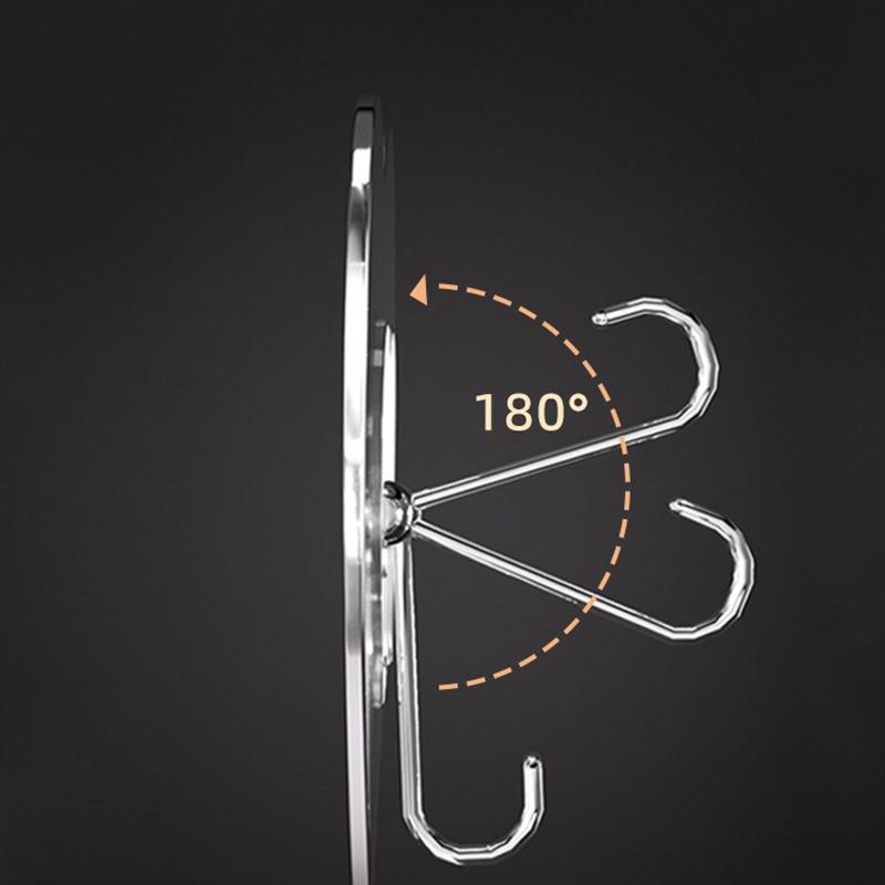 5Pcs Heart Transparent Hooks Strong Self Adhesive Key Storage Hanger Multi-Function Towel Hanging Hook For Kitchen Bathroom Stor