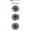 Universal 12V Radiator Fan ABS 80W Condenser Fan 10 INCH 8/10 Blades Heavy Duty Fan Car Aircon System