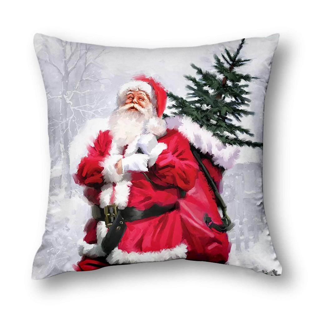 Christmas Decoration Nordic Cushion Cover 45X45 Bed Decor Pillow Cover Elegant Cushion Decor Sofa Home Decor