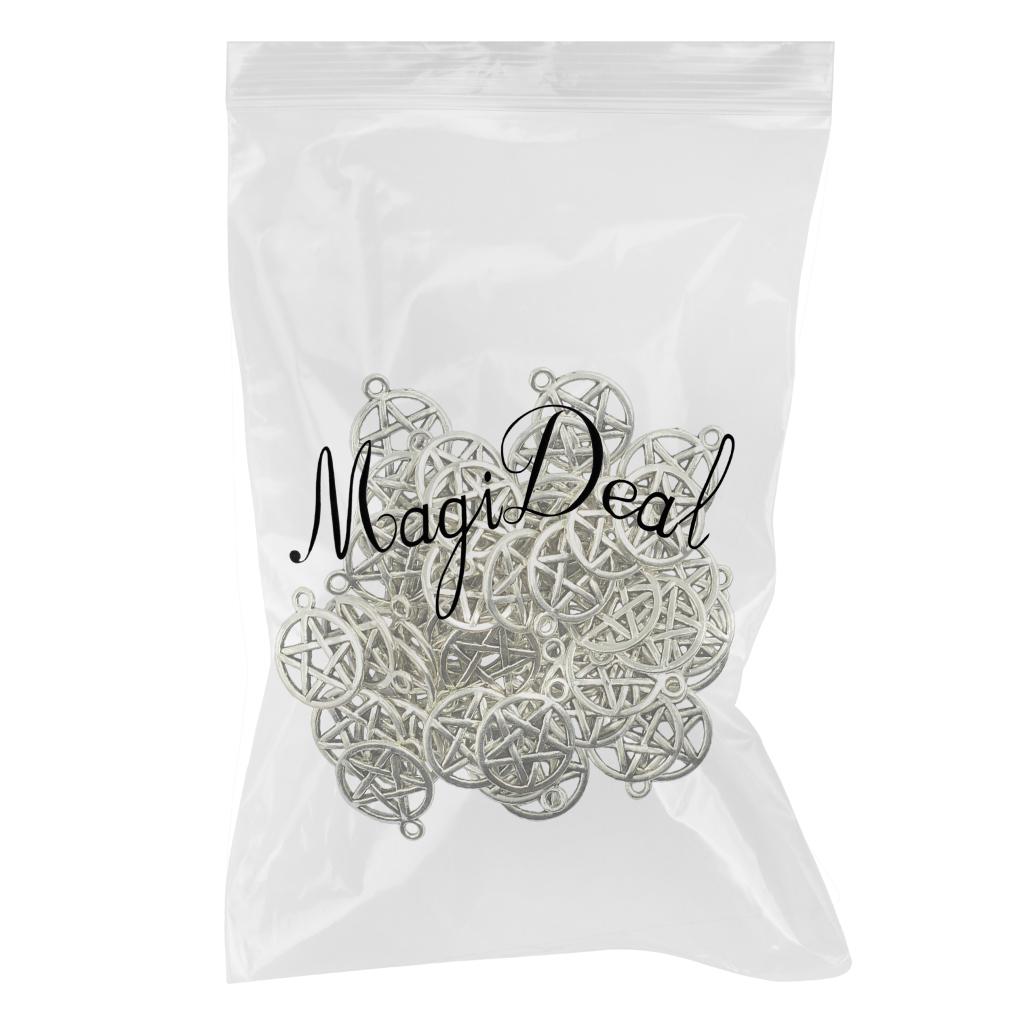 50 Pieces Necklace Pendant Jewelry Accessories Craft Supplies