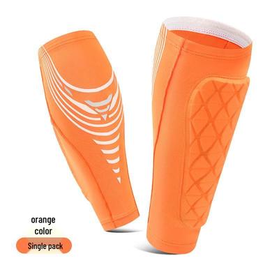 Honeycomb Anti-Collision Calf Sleeves - Breathable, Reflective, Protective Gear for Running & Football