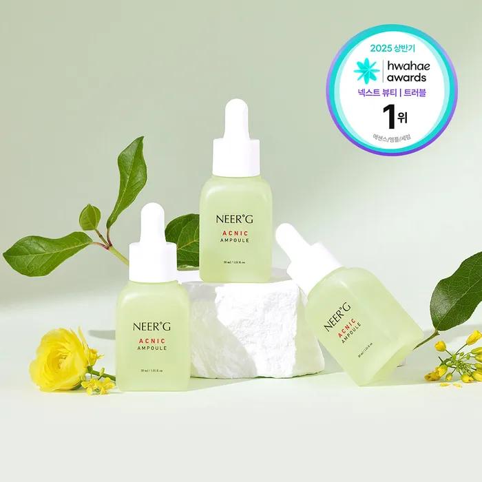 Oily Skin, Sensitive Skin, Exfoliation Improvement, Hyaluronic Acid Moisturizing_Acnic Hyaluronic Acid Moisture Barrier Ampoule 30ml
