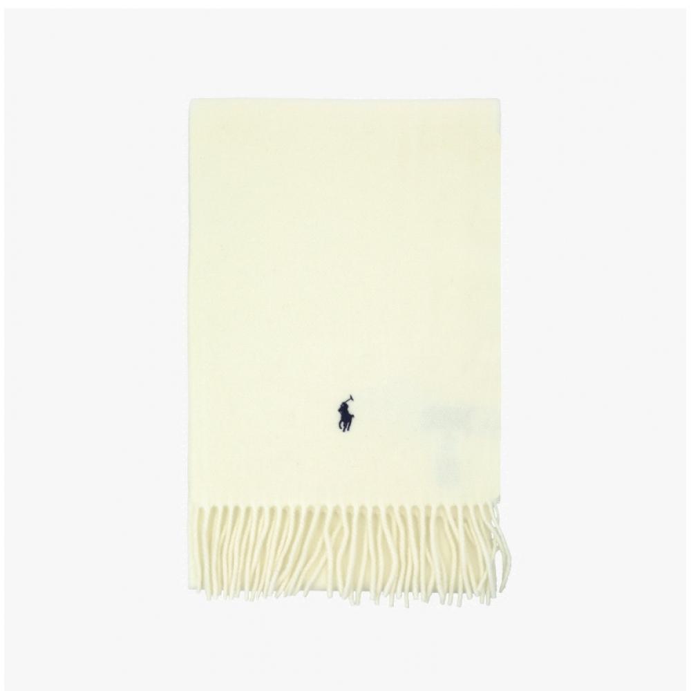 Polo Ralph Lauren Solid Pony Fringe Muffler Wc0710 107