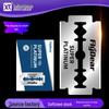 Feidi Double-Sided Stainless Steel Razor Blades, 100-Pack for Universal Shaving