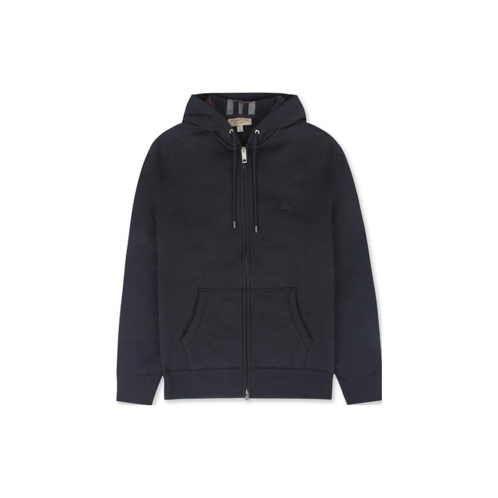 Men`s Burberry Casual Cardigan Jacket Navy