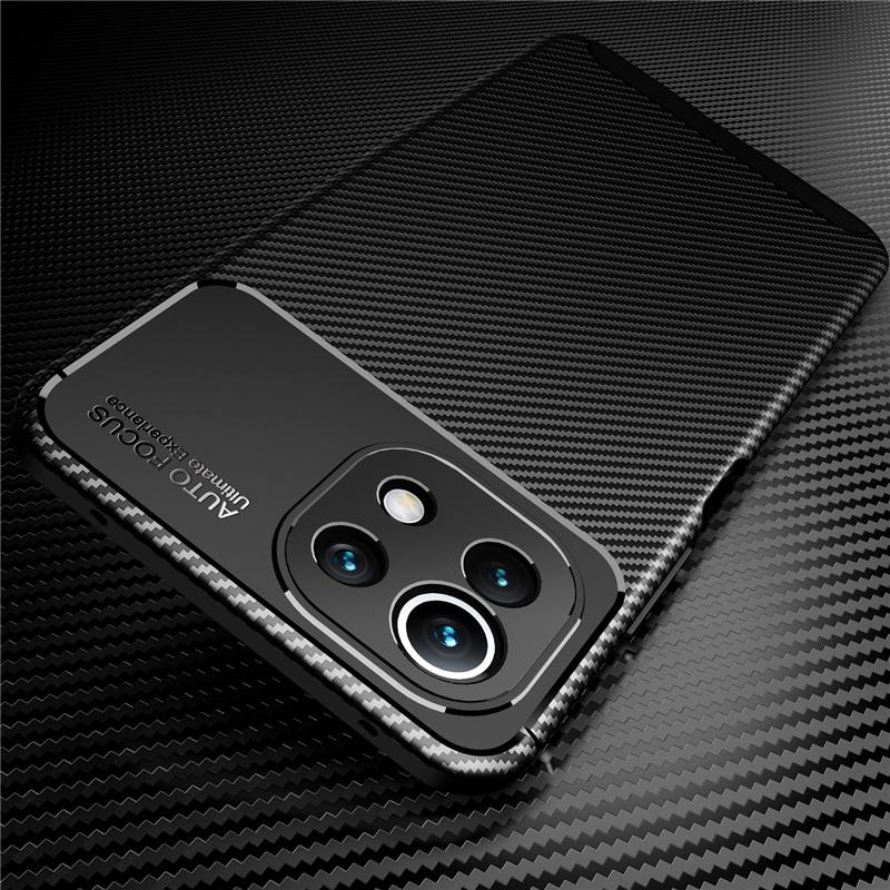 For Cover Xiaomi Mi 11 Lite 5G NE Case For Mi 11 Lite 5G NE Capas Shockproof TPU Soft Bumper Cover For Mi 11 Lite 5G NE Fundas