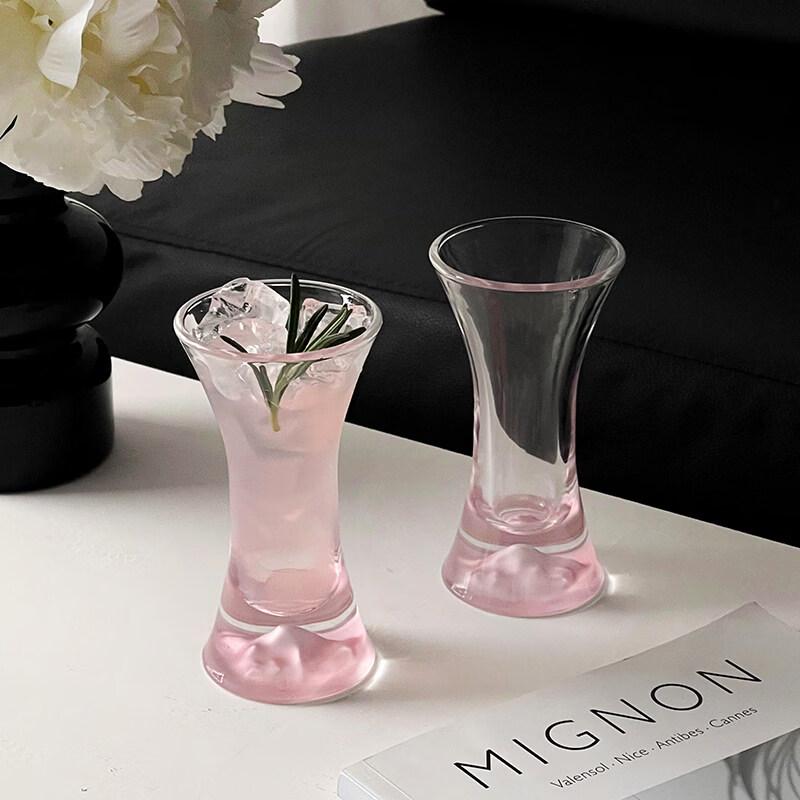 ZISIZ Mountain View Crystal Champagne Glass