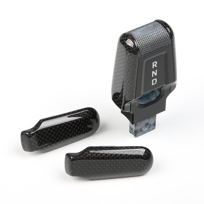 Porsche 992 Carbon Fiber Gear Shift Cover for 2019-2023 911 Models.