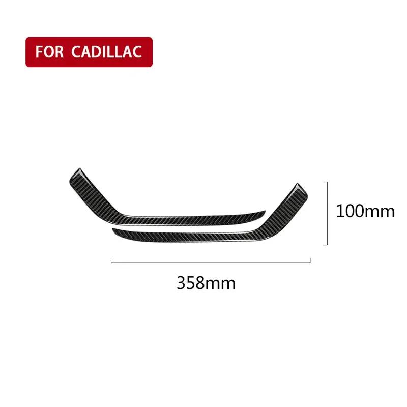 Adesivo Decorativo per Lampada Fendinebbia Anteriore in Fibra di Carbonio Per Cadillac XT5 2016-2019 Accessori per lo Styling dell'Auto