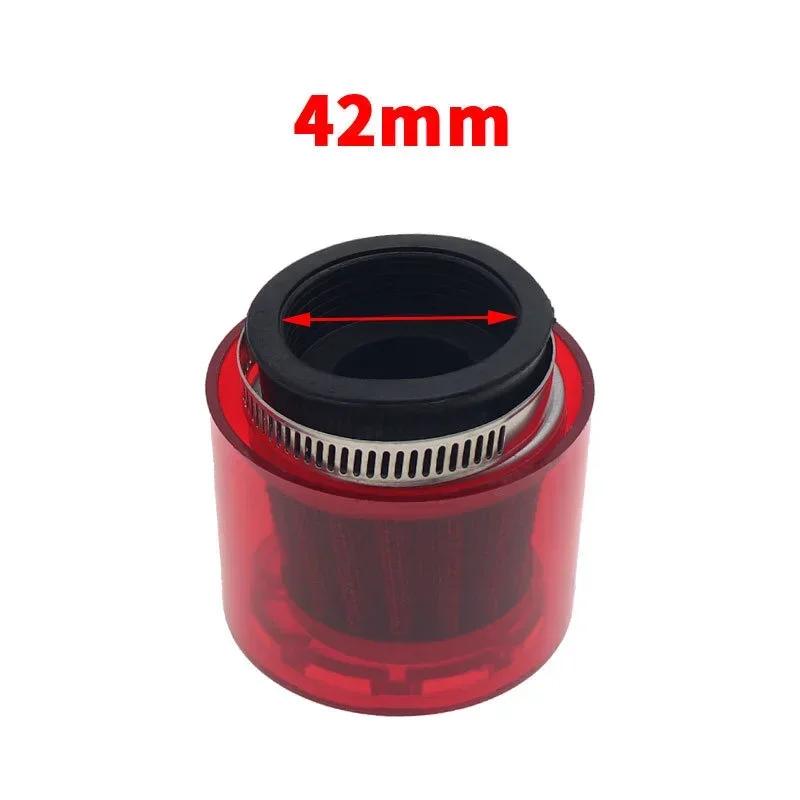 28/32/35/38/42mm Universell Blå/Röd Motorcykel Motorcykel Luftfilter Rengörare 50cc 110cc 125cc ATV PIT Dirt Bike Stänksäker