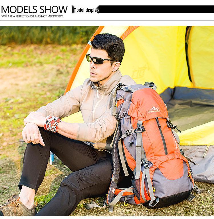 New Large Capacity Water-Repellent Outdoor Hiking & Mountaineering Backpack