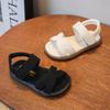 Girls Summer Sandals Adjustable Strap Open Toe Casual Beach Shoes Lightweight Breathable Design Soft Sole for Toddlers and Kids