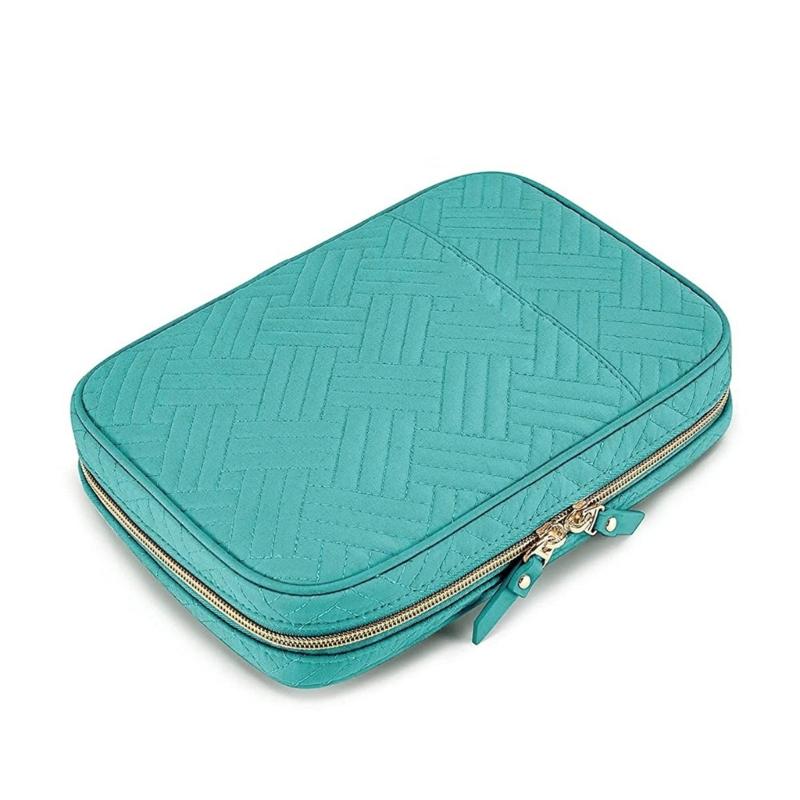 Portable Jewelry Storage Case with Clear Pockets Pages for Travel and Daily Use Jewelry Storage Book Binder Organizers