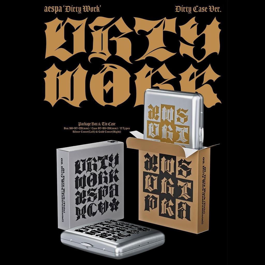 aespa [Muncă Murdară] Versiune Caz Murdar. Album unic