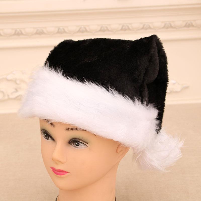 Plush Santa Hat - Adult Christmas Decoration & Gift