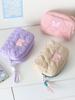 Korean Small Fresh Makeup Bag 2025: Cute, Portable, Large Capacity with Zipper for Mobile Phone Storage.