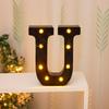 Cross-border Hot-Selling Black LED Letter Lamp for Proposal, Festival Decoration, and Ambiance Arrangement