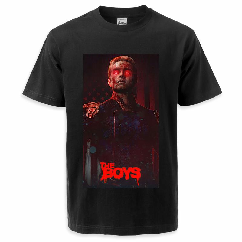 The Boys Tshirts Mens TV Show Starlight Women T-Shirts Homelander Funny T Shirt Cotton Fashion  Designer Male Clothes Tops Tees