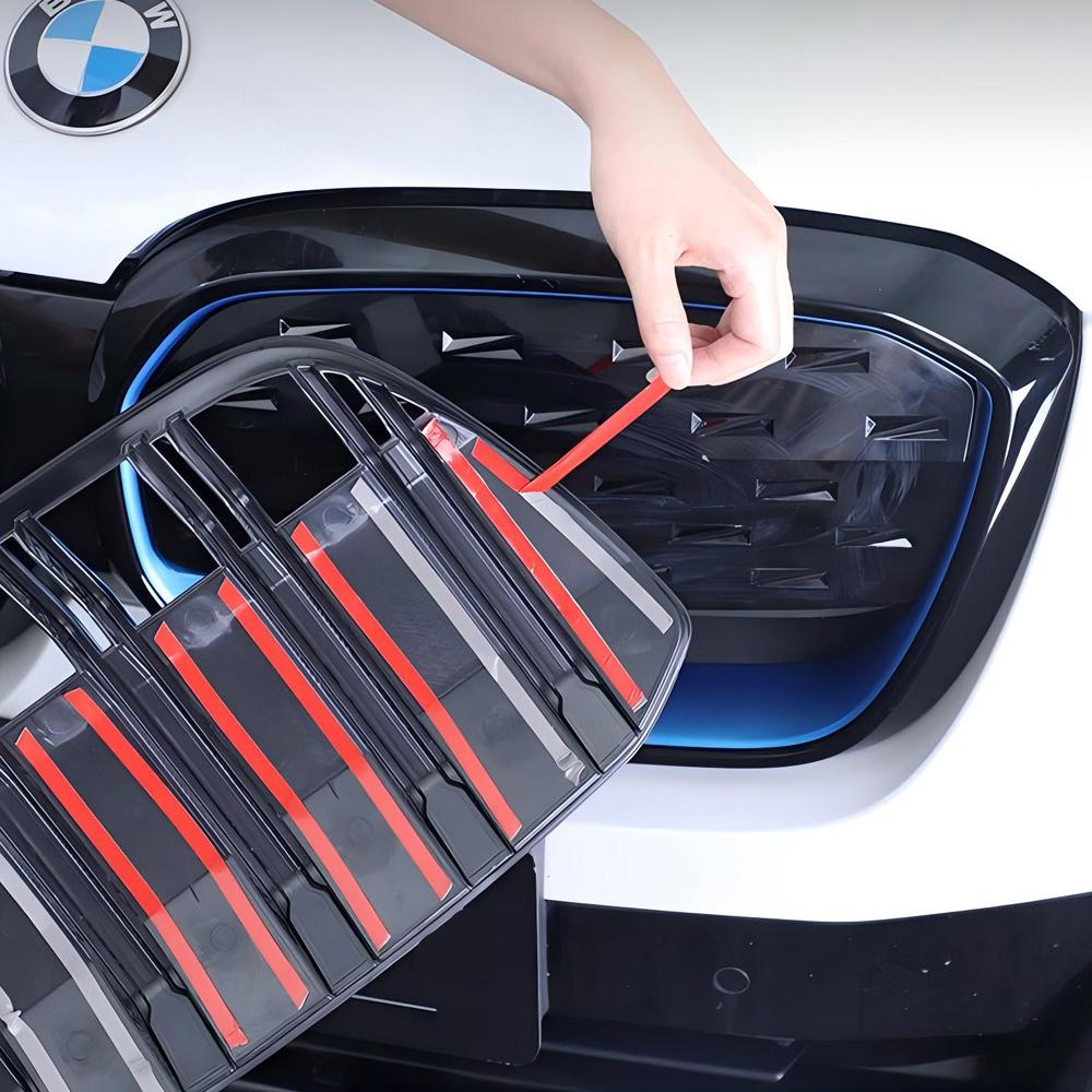 Grilă Rinichi Față Mașină Grilă Grilă Racing Bodykits Tuning Pentru BMW G08 iX3 Stil M 2020-2023 Lamelă Simplă ABS 3 Culori