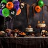 12-Inch Halloween Balloons with Patterns -Party Supplies for Family Decorations,Festive Party Decorations, Halloween Decorations