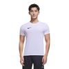 Nike Cor Sólida Estampa Simples Logo Pequeno Secagem Rápida Gola Redonda Manga Curta Camiseta de Futebol Masculina tops Preto HF0524-010