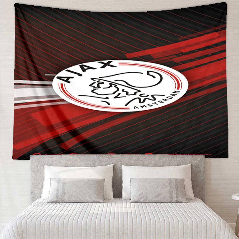 AFC Ajax Emblem Design Tapestry Hanging for Bedroom,Livingroom, Playroom,Decor Art Room Wall Tapestry Holiday and Birthday Gifts