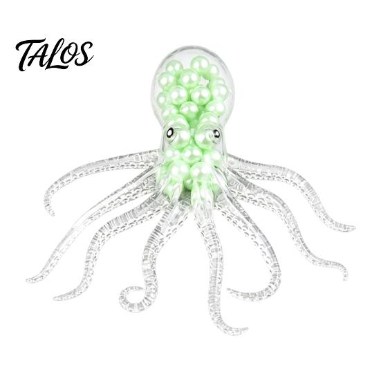 Hand Exercise Ball Bead Filled Octopus Squeeze Toy, Stress Relief Sensory Toys Mini Fidget Toy for & Relaxation