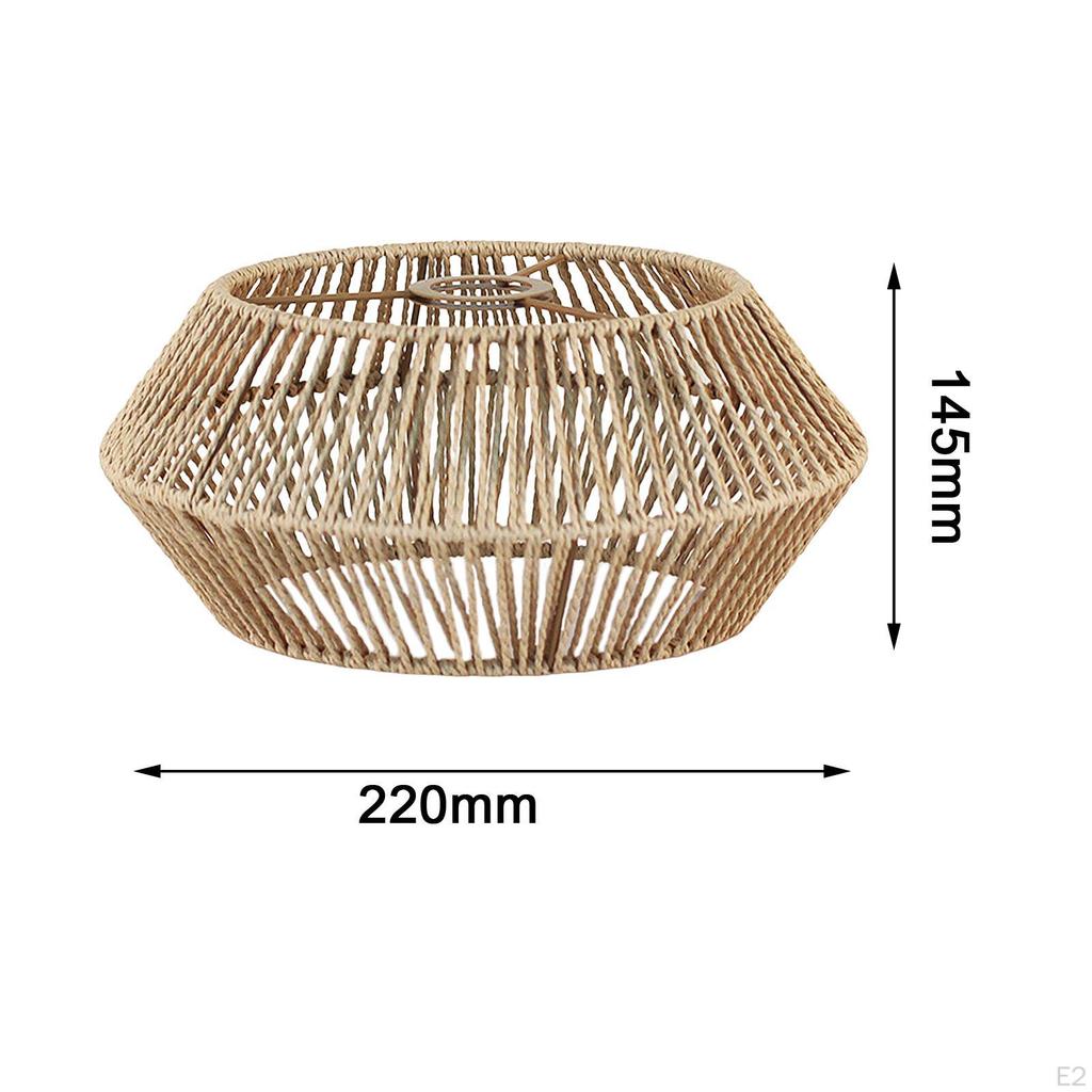 Lampshade Braided Pendant Lamp Cover