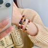 Sandalwood Multi-Bead Ethnic Zen Bracelet for Women In New Chinese Style