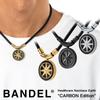BANDEL Carbon Edition Healthcare Magnetic Medical Improves Blood Muscle Sports Stiff Shoulders Healthcare Necklace Earth CARBON Edition Necklace,