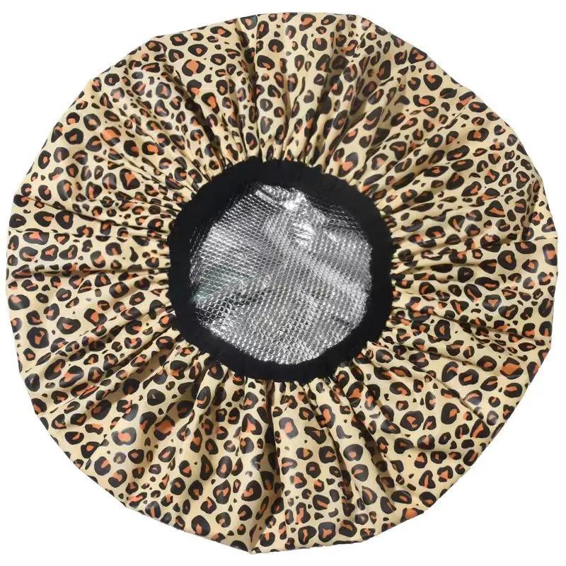 1PC Self-heating Tin Foil Hat Thickened Heating Steam Hair Mask Cap Portable Hair Salon Smooth Hair Oil Baking Cap