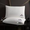 All Cotton Pillow with Thickened and Encrypted Core for Neck Protection, Available In 3 Heights, Bedroom Pillow, White