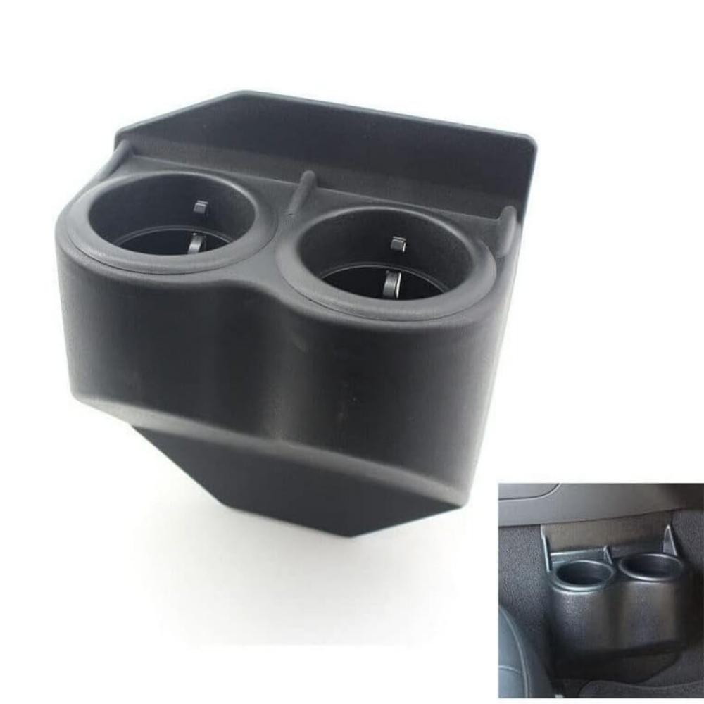 Black Travel Water Auto Dual Cup Holders For Corvette C5 C6 1997-2013