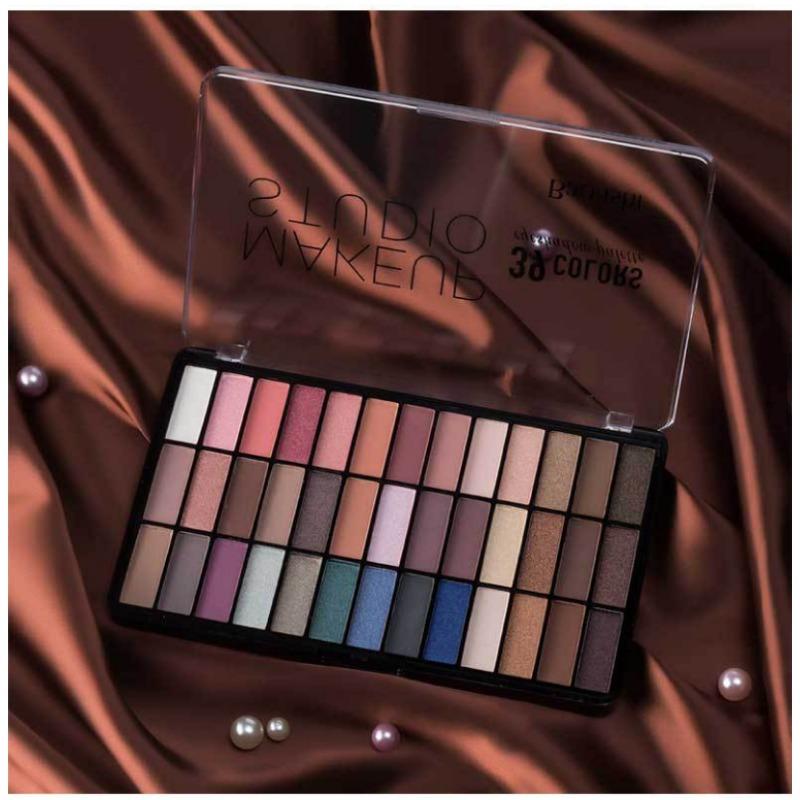 Thirty-nine Color Eyeshadow Disc Matte High Pearlescent Earth Color Eyeshadow Waterproof Student Party Affordable Makeup