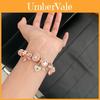 Collezione Bracciale Fatto a Mano Cuore Oro Rosa Romantico per Donne Regalo Estate