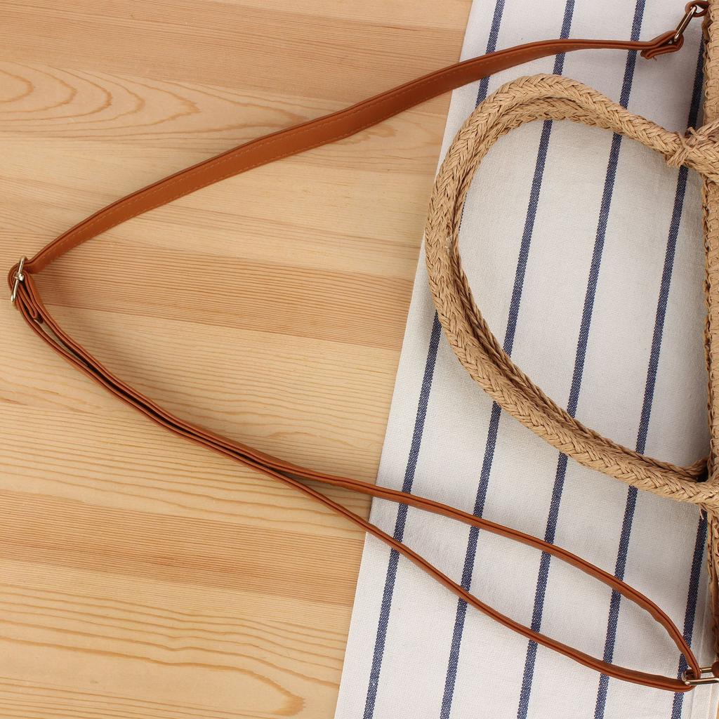 Premium Handwoven Instagram-Trendy Sleek Casual Woven Bag - Chic Stylish for Work Commute, Versatile Everyday Use & Summer-Ready Beach Vacation