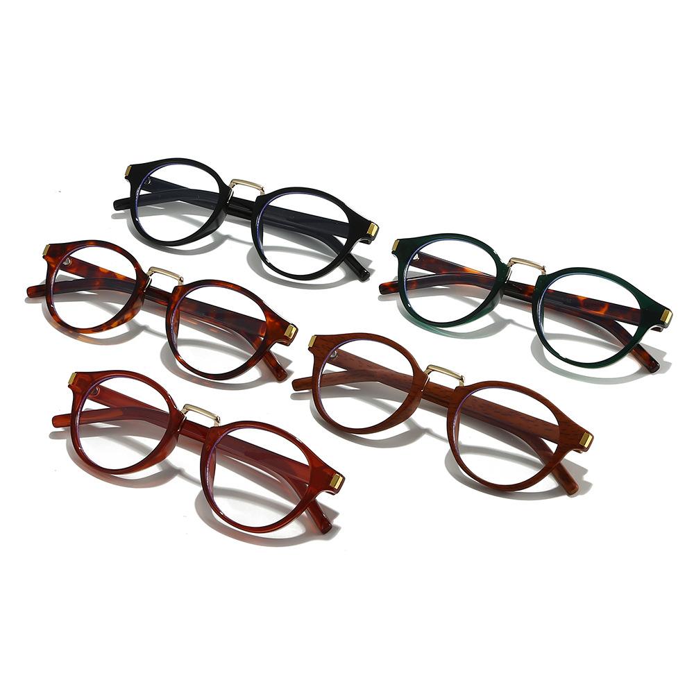 Oval rice nail sunglasses simple new retro fashion sunglasses European and American ins Internet celebrity sunglasses women