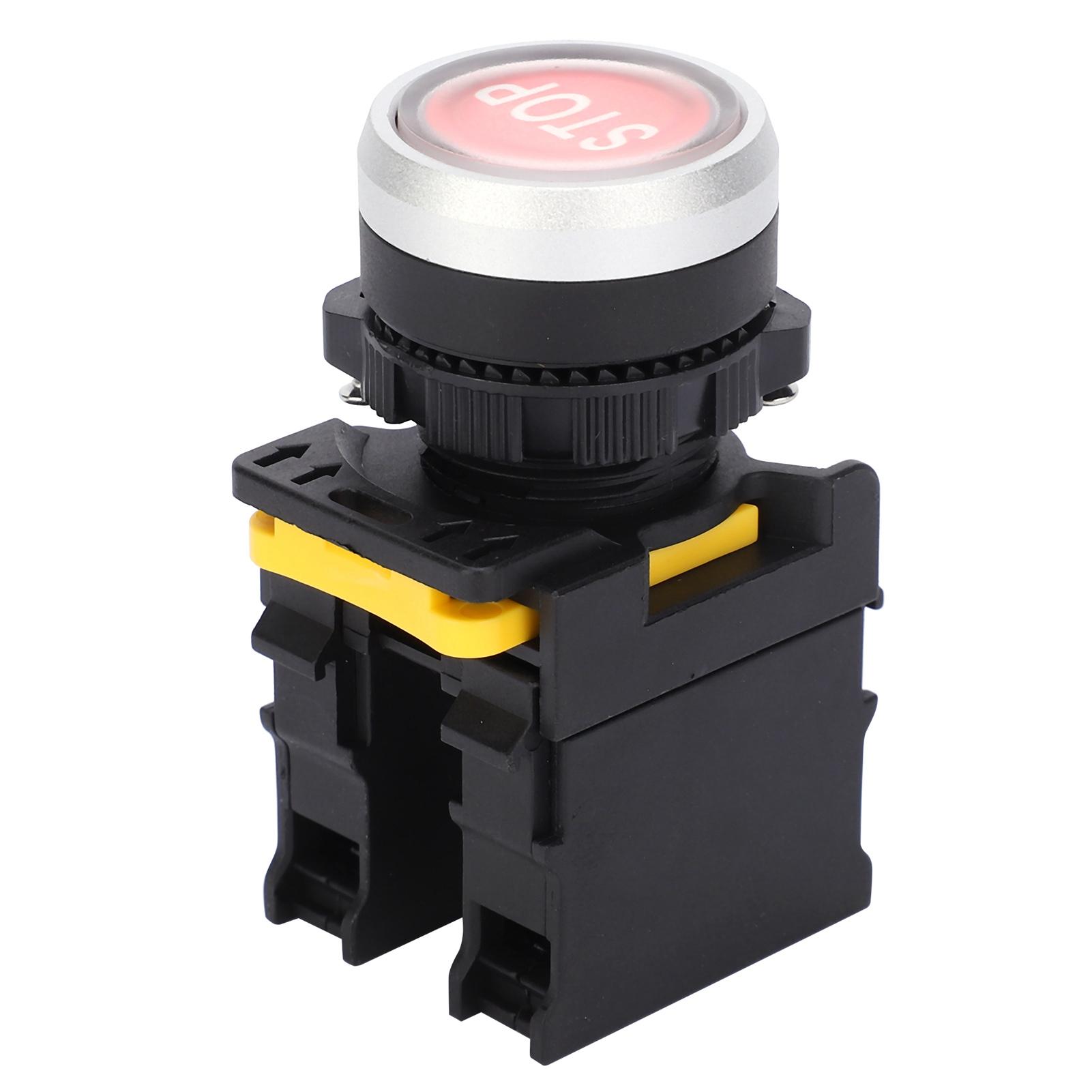 

Водонепроникний аварійний вимикач із кнопкою зупинки, самоскидання, ручний інструмент 10A AC220V