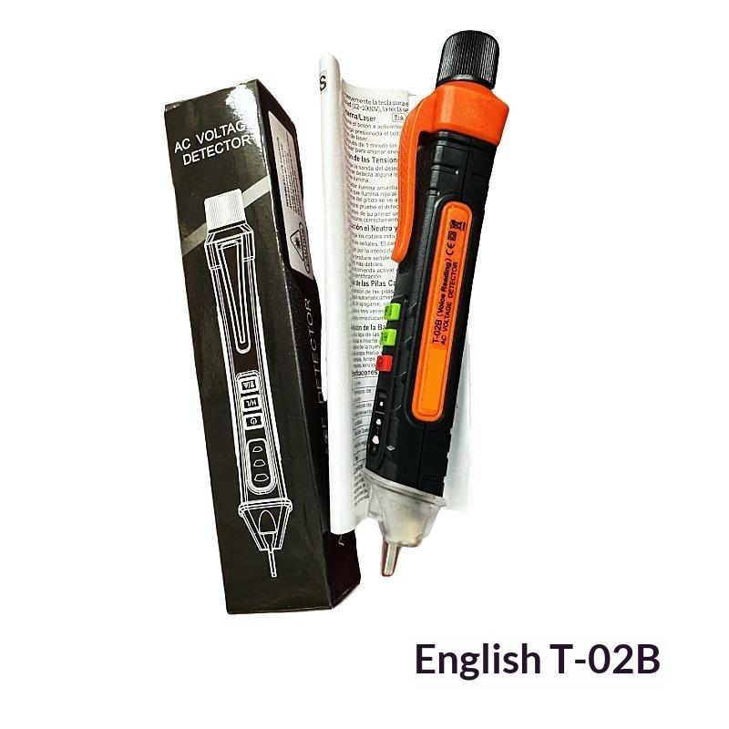 Non Contact AC Voltage Detector Electrical Test Pen Smart Breakpoint Finder Safe Durable for Electrician Field Work