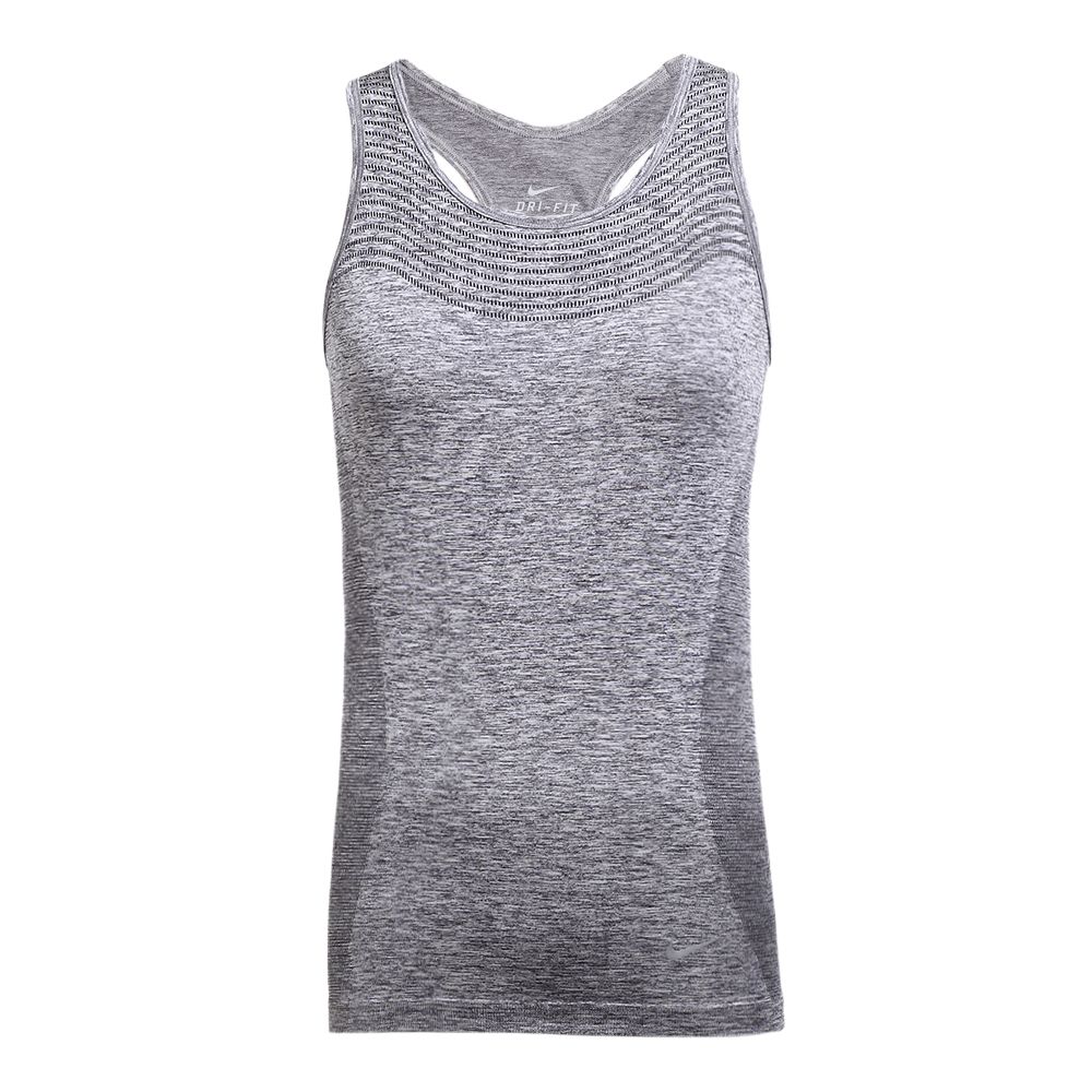 Nike Dri Fit Tank Tops Women s Black Crew Neck Moderate Other 718568-010 L