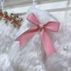 White Furry Christmas Stocking Ornament DIY Christmas Hanging Decoration  Holiday Decorations