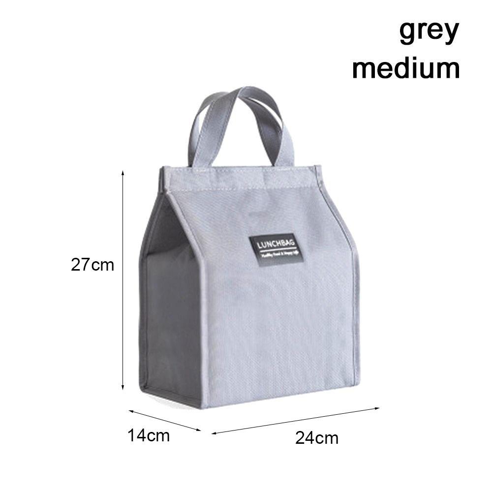 1Pcs New S/M/L Insulated Thermal Bag Waterproof Portable Lunch Box Storage Bag Kid Student