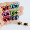 20pcs(10pairs) DIY Safety Eyes 3D Crochet Dolls Eyeballs  Amigurumi Toys Making Accessories