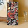 Fashion Chinese Tiger Dragon Phone Case For Samsung Galaxy Note 20 Ultra 10 Plus 8 9 S22 S21 S23 5g S20 Silicone Cover Funda