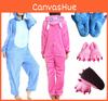 Hooded Flannel Jumpsuits Pajamas Winter Spring Halloween Cosplay Costume