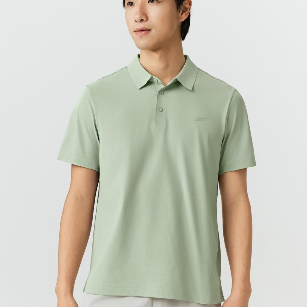 Skechers Moisture Wicking Quick Dry Knitted Polo Shirt Men tops P226M183-04PY